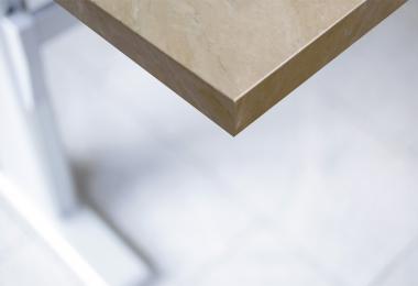 Beige marble